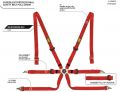 Ремень безопасности ONE 2" PULL DOWN, OMP